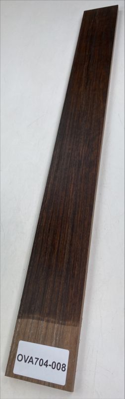 Fretboard Ovangkol AA 685x72x09mm - Unique Piece #008